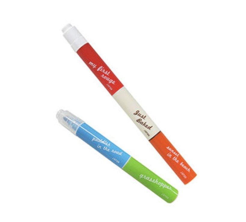 Epoch Chemical color barrel stitching single highlighter 1.0mm color pen 11 colors - CHL-STORE 
