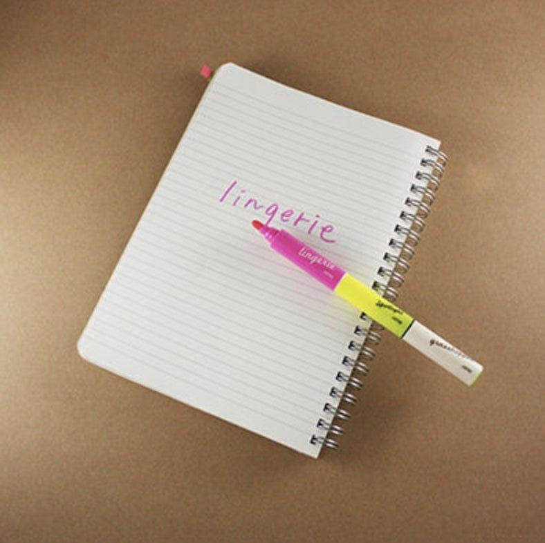 Epoch Chemical color barrel stitching single highlighter 1.0mm color pen 11 colors - CHL-STORE 