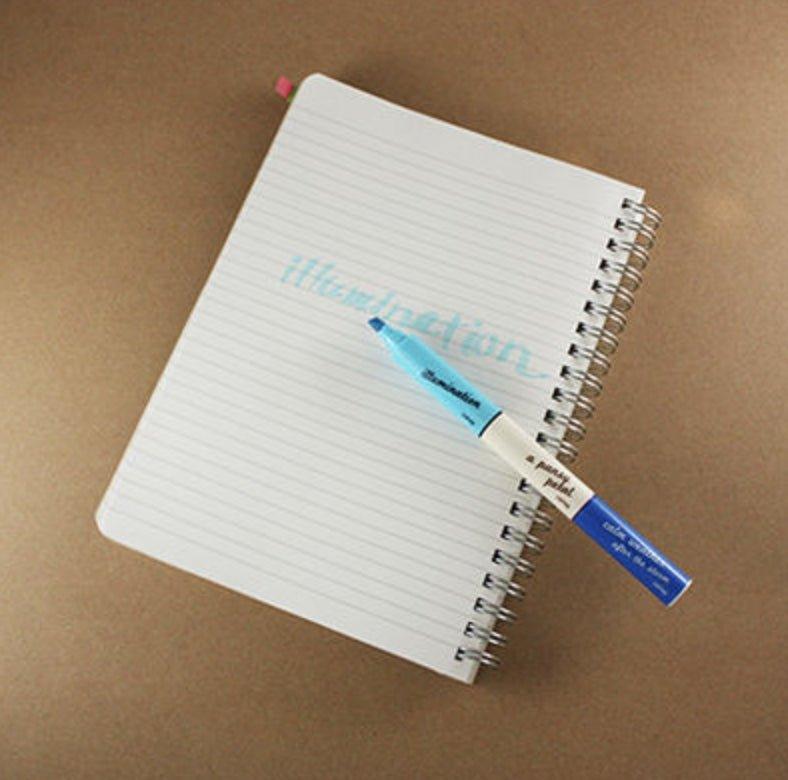 Epoch Chemical color barrel stitching single highlighter 1.0mm color pen 11 colors - CHL-STORE 