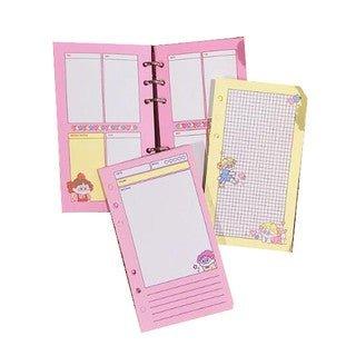 Fantasy cute color loose-leaf paper 6 hole A6 horizontal line blank LIST grid NP-H6ZQA-501 - CHL-STORE 
