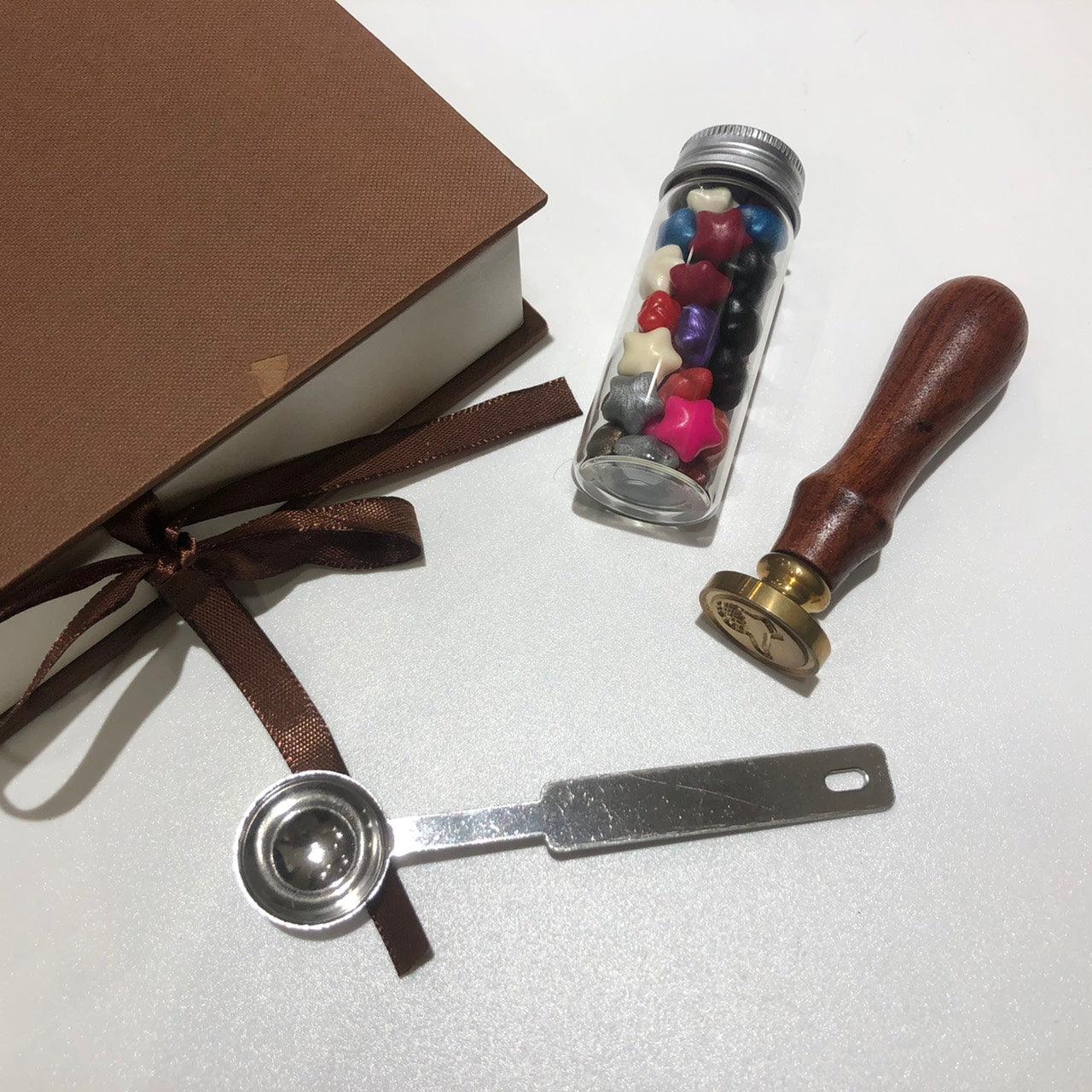 Fire Paint Seal Set Fire Paint Wax Star Modeling Wax Particles Wax Seal DIY Handmade Gift Box Set - CHL-STORE 