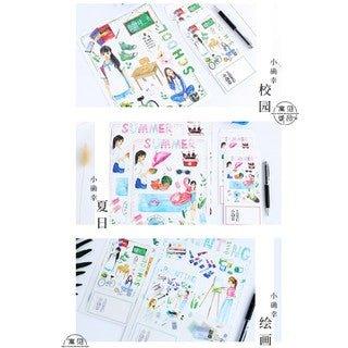 Flowers Plants Envelopes Set Eternal Flowers 2 Envelopes 4 Stationery Illustrated Envelope NP-H7TAY-315 - CHL-STORE 