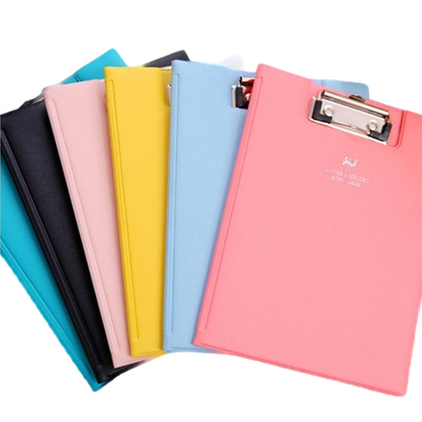 Folder Archive Document Label Candy Color A5 A4 Backing Holder Metal Storage Student Office School Stationery NP-070042 NP-070043 - CHL-STORE 