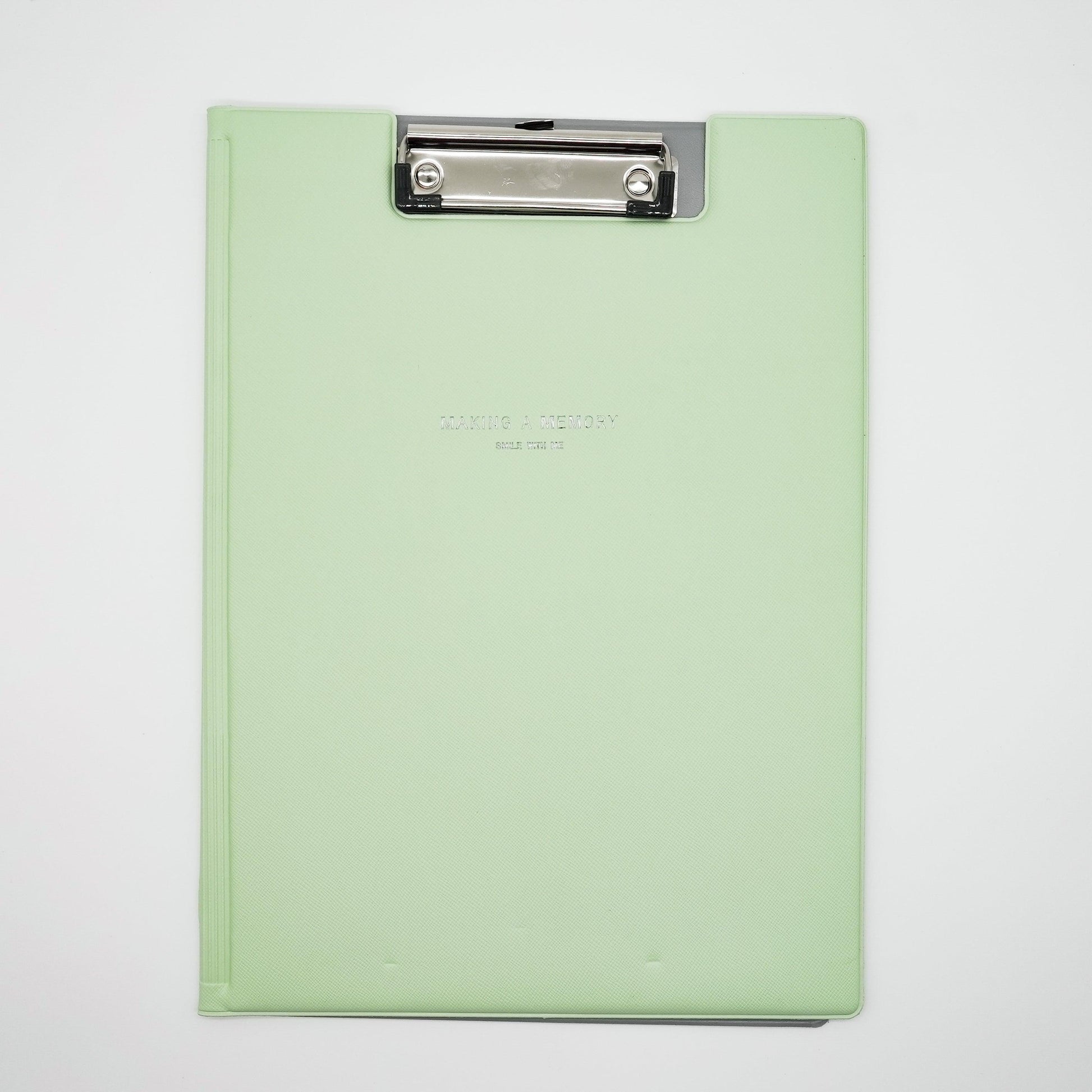 Folder Archive Document Label Candy Color A5 A4 Backing Holder Metal Storage Student Office School Stationery NP-070042 NP-070043 - CHL-STORE 
