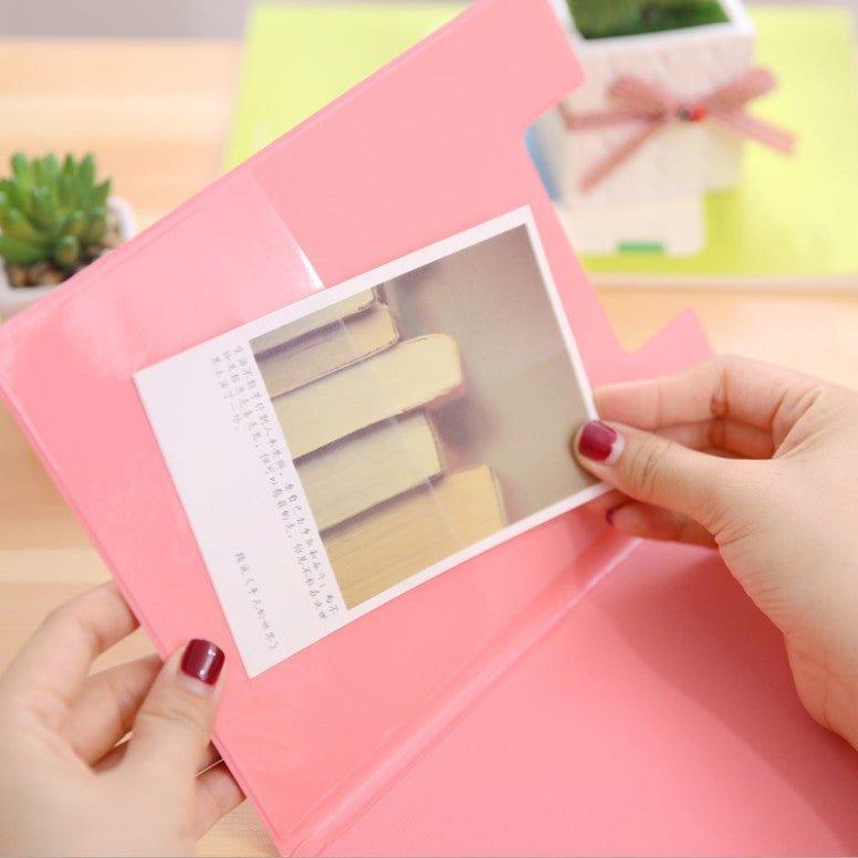 Folder Archive Document Label Candy Color A5 A4 Backing Holder Metal Storage Student Office School Stationery NP-070042 NP-070043 - CHL-STORE 