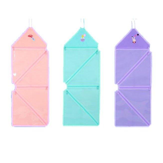 Folding Candy Color Stationery Desk Storage Bag Candy Color Storage Bag Storage Strap Toilet Bag NP-HXTQA-107 - CHL-STORE 