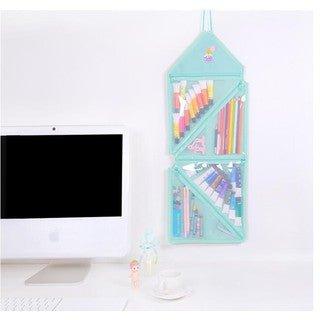 Folding Candy Color Stationery Desk Storage Bag Candy Color Storage Bag Storage Strap Toilet Bag NP-HXTQA-107 - CHL-STORE 