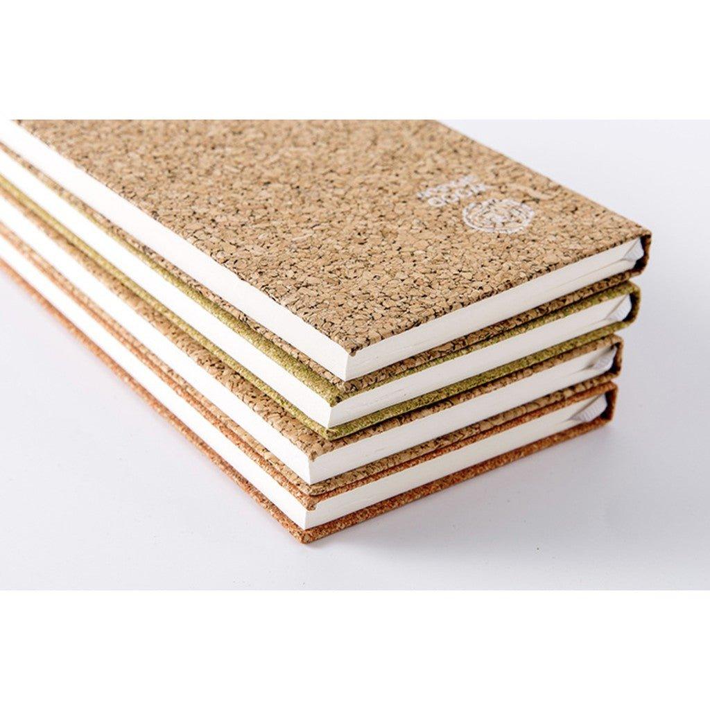Forest Cork Simple Natural Environmental Friendly Modeling Handbook Notebook NP-H7TOI-302 - CHL-STORE 