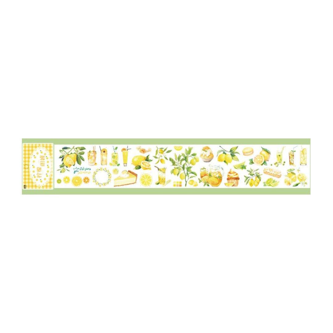 Fruity Romance Series Fruit Cake Transparent Strip and Paper Tape (With Dispensing Plate) NP-000008 - CHL-STORE 