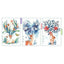 Gap Year Hand-painted Bucks Shape Colored Deer Inner Pages Separation Pages A6 A5 Layered Pages NP-H7TAY-917 - CHL-STORE 