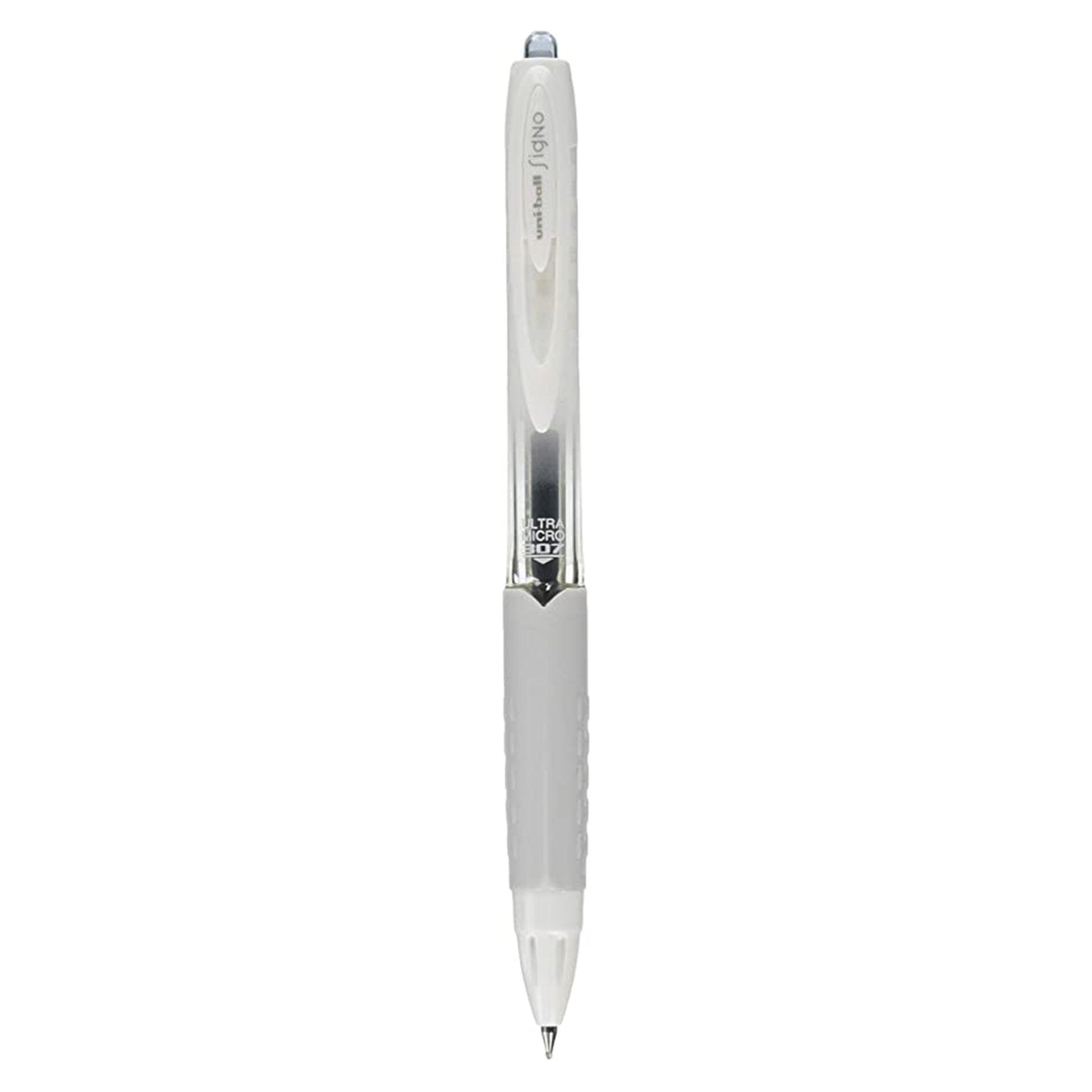 Gel Pen UNI -ball Signo 0.38mm Black High Water Resistant High Light Fastness Quick Drying Student Stationery School Office Documents UMN30738.24 - CHL-STORE 