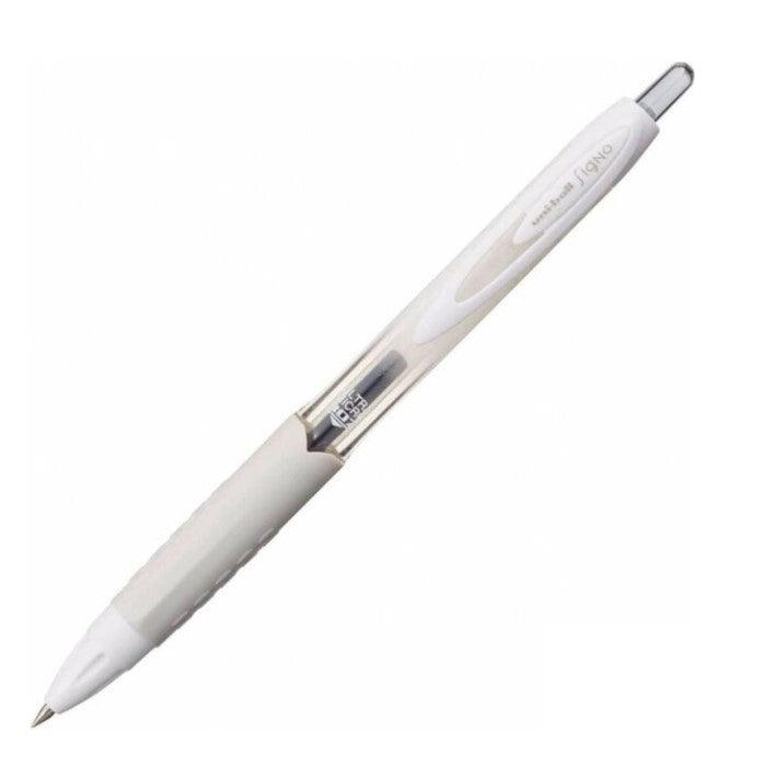 Gel Pen UNI -ball Signo 0.38mm Black High Water Resistant High Light Fastness Quick Drying Student Stationery School Office Documents UMN30738.24 - CHL-STORE 