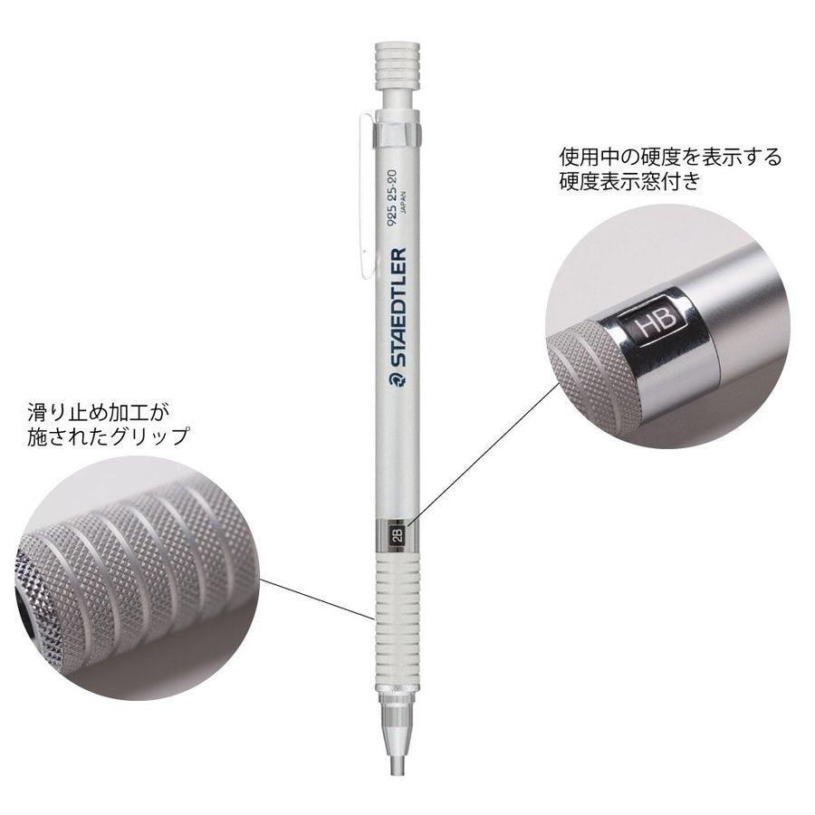 Germany STAEDTLER 925 Series 2.0mm 0.3mm Drawing Pencil Mechanical Pencil Advanced Pencil Silver Dark Blue - CHL-STORE 