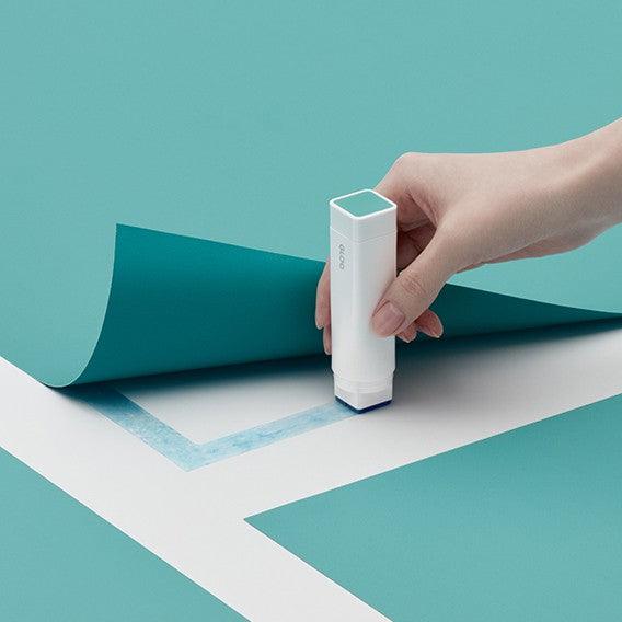 Glue Solid KOKUYO GLOO Square Right Angle Rectangular Color Changing Simple White Stationery Student School Office Home Use Sticking Paint TA(KANA)-G301-1P - CHL-STORE 