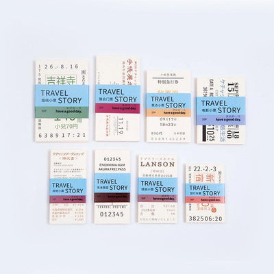 Good day Japan travel story series planner diary decoration paper NP-030072 - CHL-STORE 