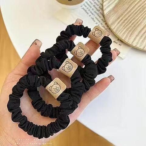 High Elastic Cute Bear Hair Ring AC-010007 - CHL-STORE 