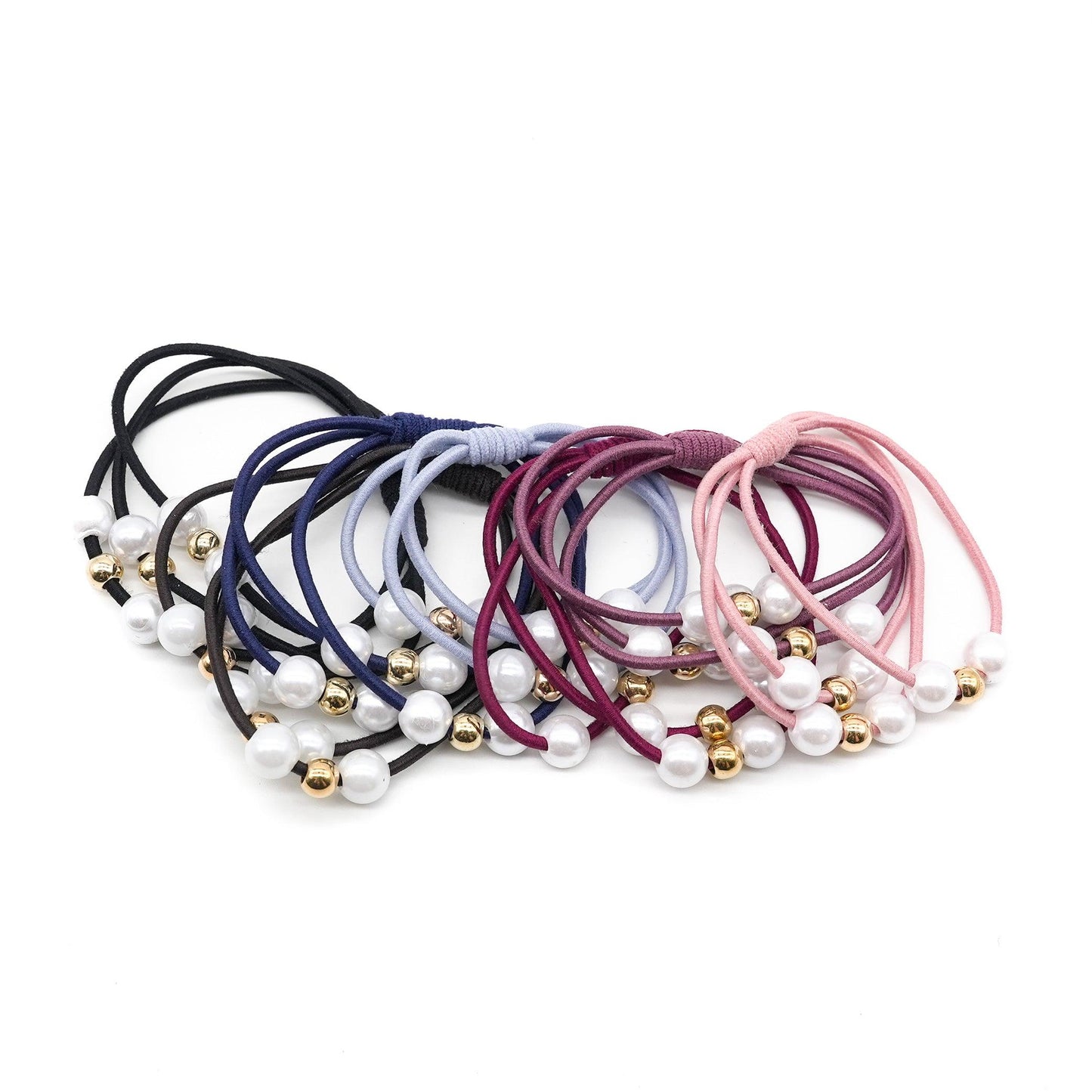 High elastic pearl hair ring AC-010003 - CHL-STORE 