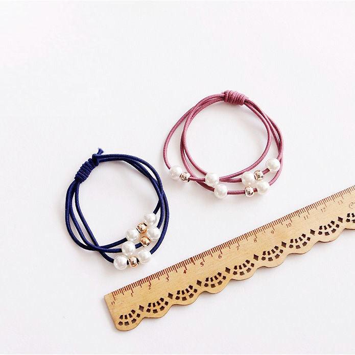 High elastic pearl hair ring AC-010003 - CHL-STORE 
