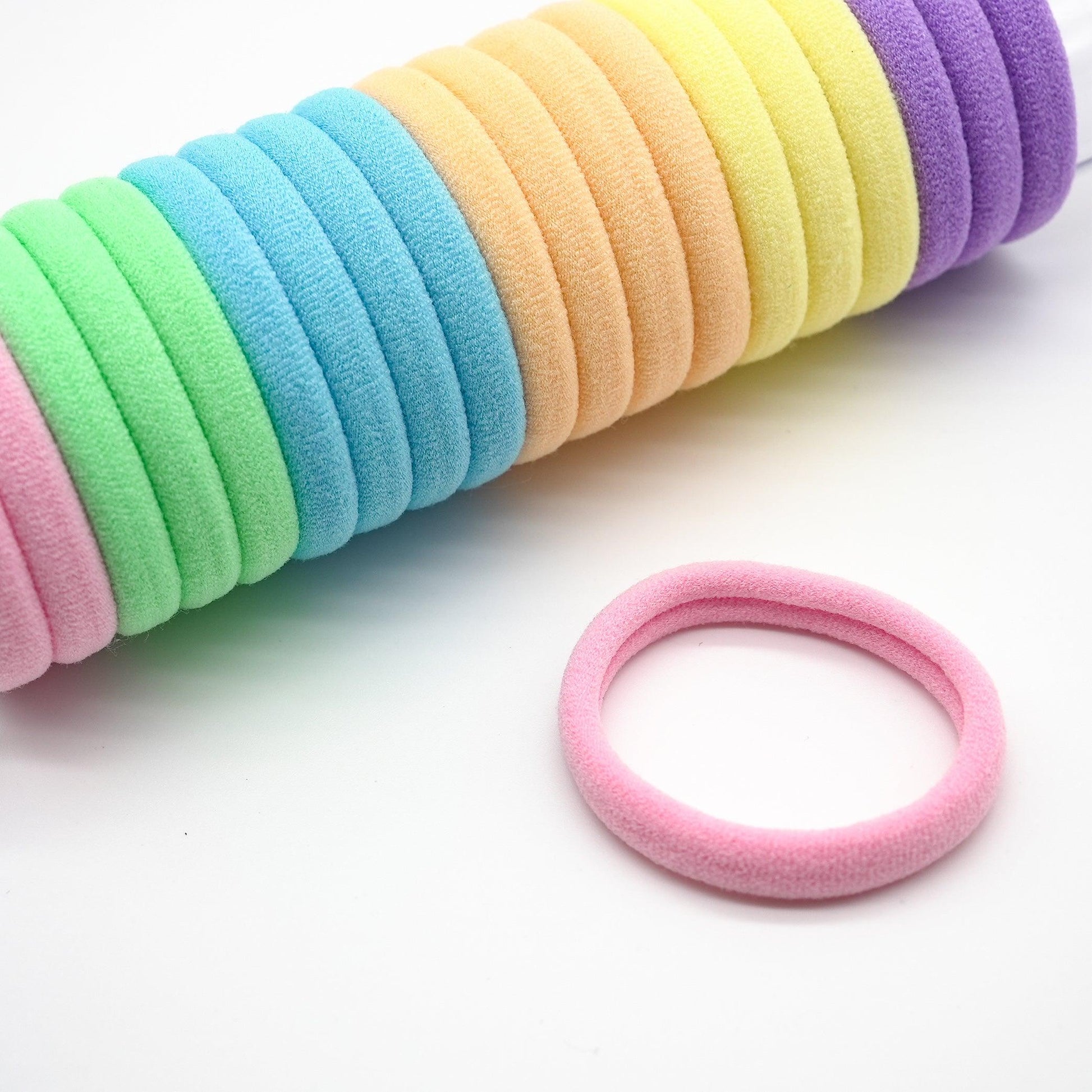 High Elastic Seamless Hair Ring 20pcs AC-010006 - CHL-STORE 
