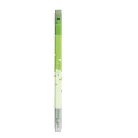 Highlighter Sun-star dot e pen Water-based Four Corners 2 Brushes Marker Painting Marker Art Supplies Stationery Creativity Art Student Office Girls 4 Color Set S4541 - CHL-STORE 