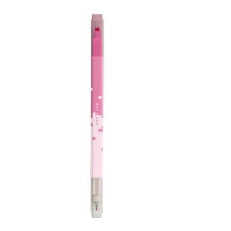 Highlighter Sun-star dot e pen Water-based Four Corners 2 Brushes Marker Painting Marker Art Supplies Stationery Creativity Art Student Office Girls 4 Color Set S4541 - CHL-STORE 