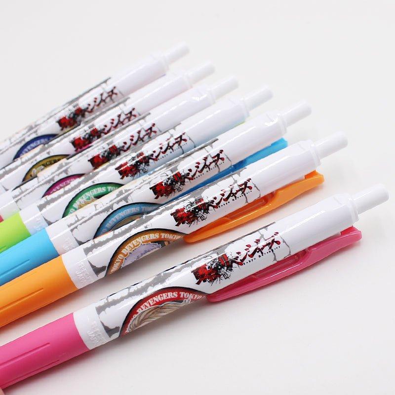 HISAGO x SARASA HH182 0.5mm Tokyo Revengers Character Joint Black Ink Gel Pen - CHL-STORE 