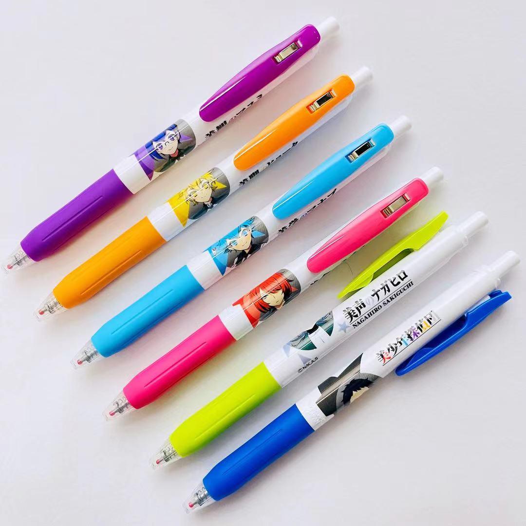 HISAGO x SARASA HH191 0.5mm Beautiful Boys Detective Corps role joint black ink gel pen - CHL-STORE 