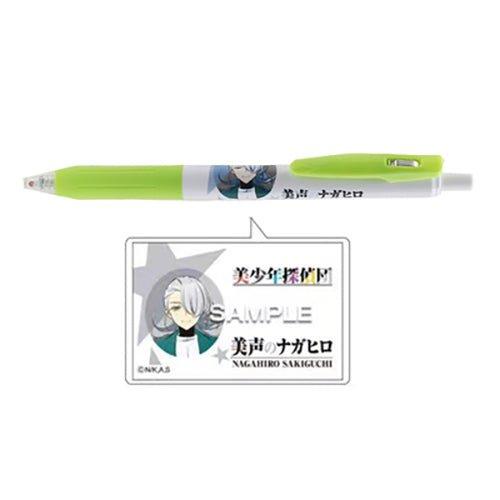 HISAGO x SARASA HH191 0.5mm Beautiful Boys Detective Corps role joint black ink gel pen - CHL-STORE 