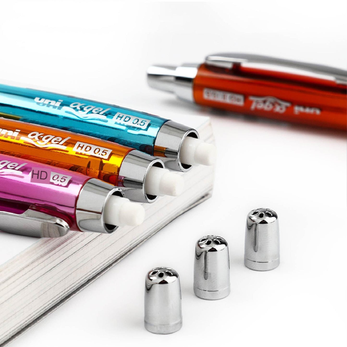 HISAGO x UNI HH169 a. gel Cells at Work! 0.5mm mechanical pencil red blood cells white blood cells T cells platelets shake Mechanical pencil - CHL-STORE 