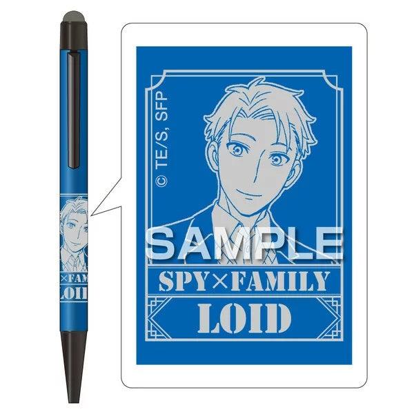 HISAGO X UNI JETSTREAM 0.7MM BALLPOINT PEN WITH TOUCH SCREEN SPYxFAMILY - CHL-STORE 