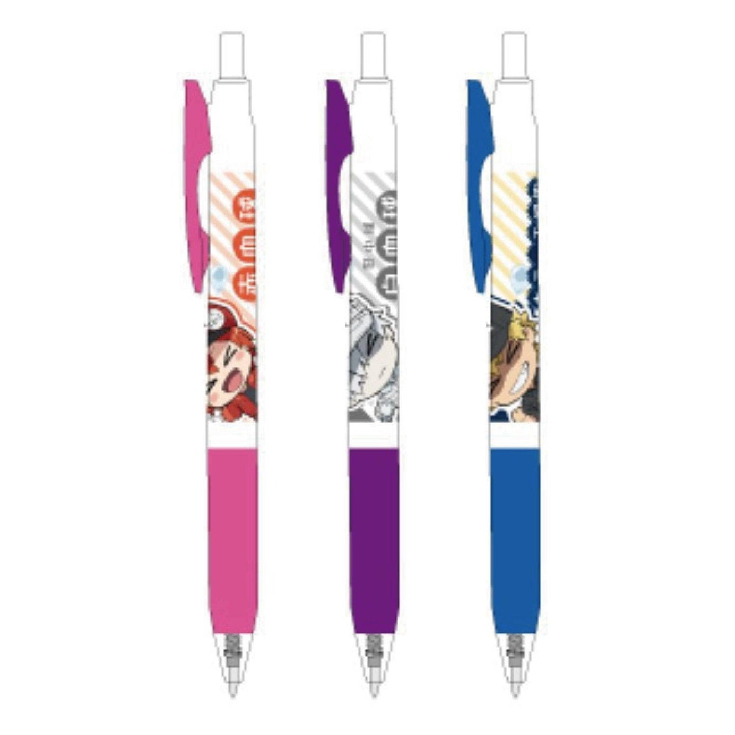 HISAGO x ZEBRA HH171 SARASA Cells at Work! 0.5mm gel pen joint animation Q version character black ink - CHL-STORE 