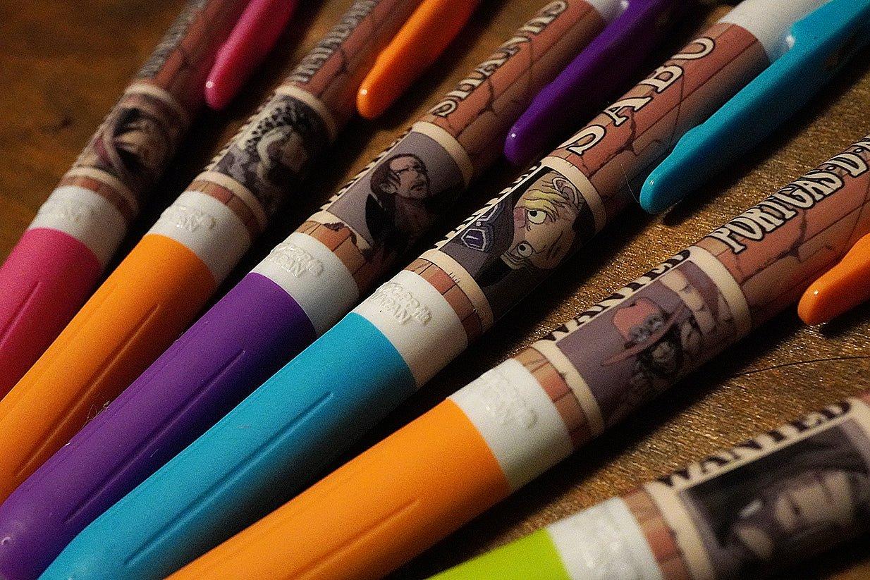 HISAGO x ZEBRA HH199 SARASA One Piece Series 0.5MM Character Joint Black Ink Gel Pen - CHL-STORE 