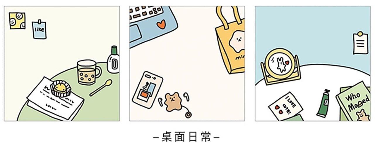 Hisome my desk series daily note paper MEMO NP-030045 - CHL-STORE 