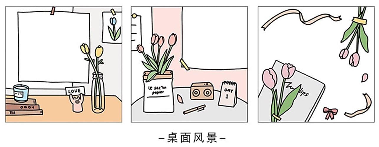 Hisome my desk series daily note paper MEMO NP-030045 - CHL-STORE 