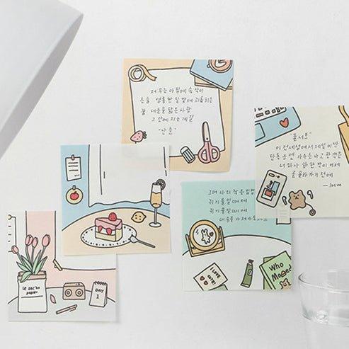 Hisome my desk series daily note paper MEMO NP-030045 - CHL-STORE 