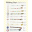 HYOGENSHA cozyca masking tape Reiko Tada popular Japanese illustrator cauliflower decorative paper tape washi tape NO.22-635 - CHL-STORE 
