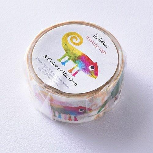 HYOGENSHA NO.22-644 A color of his own Japanese illustrator Illustration paper tape Cute animal paper tape Childlike paper tape - CHL-STORE 