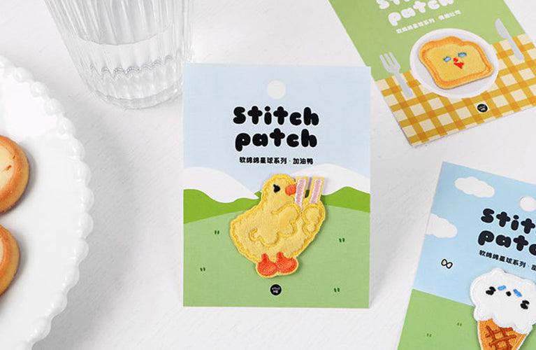 Infeel.Me Cute Soft Planet Collection Fluff Embroidery Stickers NP-000083 - CHL-STORE 