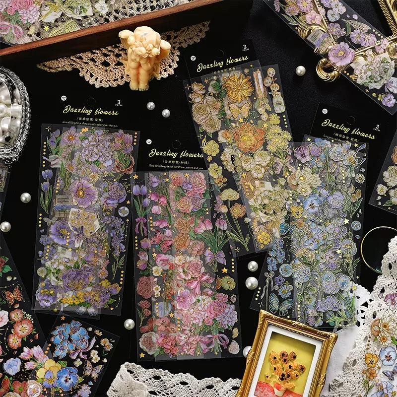 Infeel.me Four Seasons Messenger 3D Flower Sticker NP-000184 - CHL-STORE 