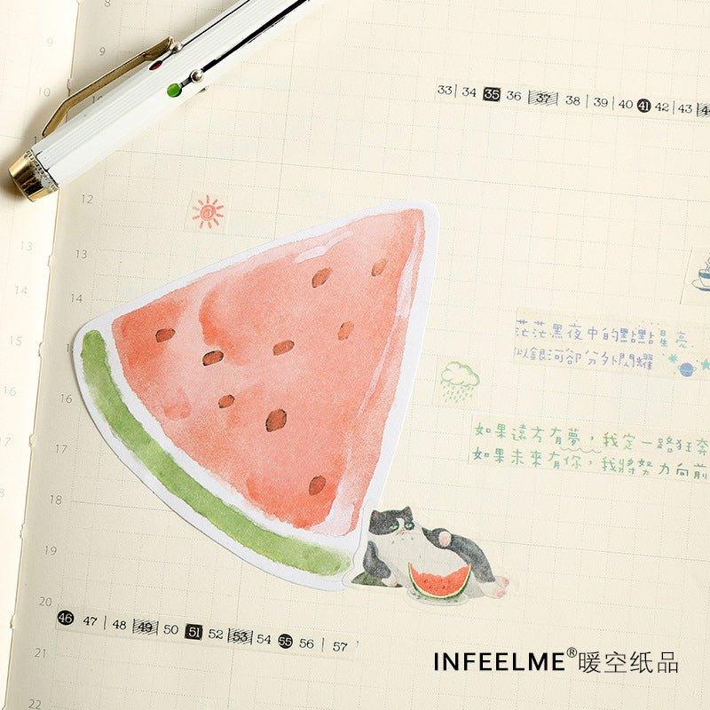 Infeel.me Fruit Basket Series Comments Notes N Times 30 Sheets NP-000168 - CHL-STORE 