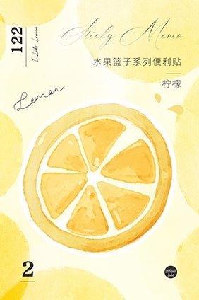 Infeel.me Fruit Basket Series Comments Notes N Times 30 Sheets NP-000168 - CHL-STORE 