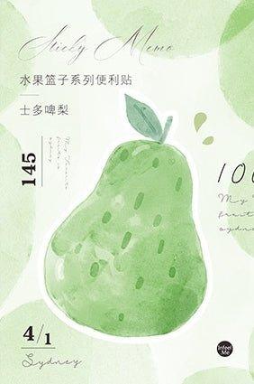 Infeel.me Fruit Basket Series Comments Notes N Times 30 Sheets NP-000168 - CHL-STORE 