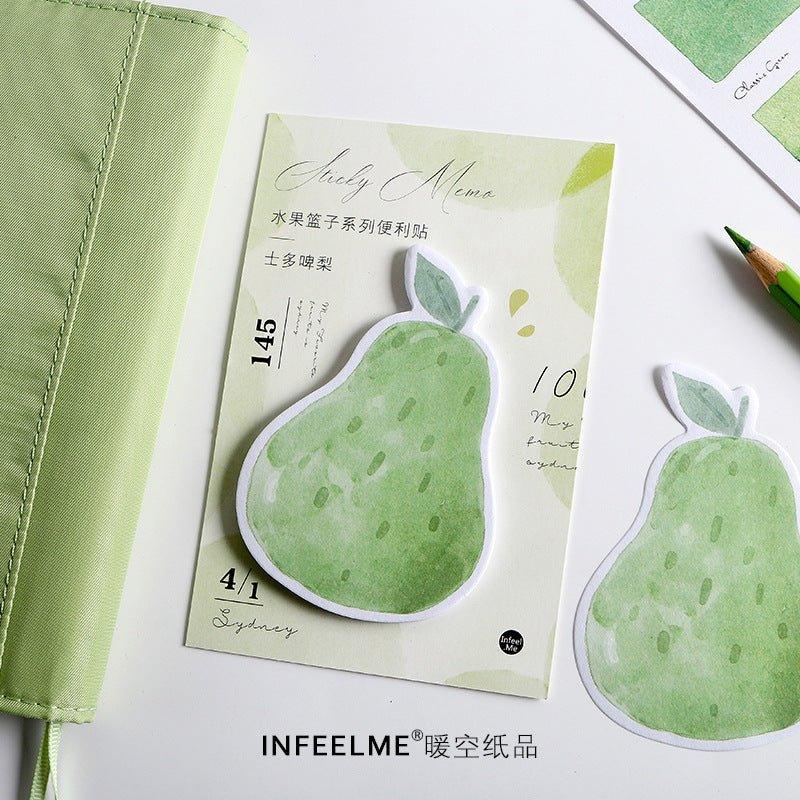 Infeel.me Fruit Basket Series Comments Notes N Times 30 Sheets NP-000168 - CHL-STORE 