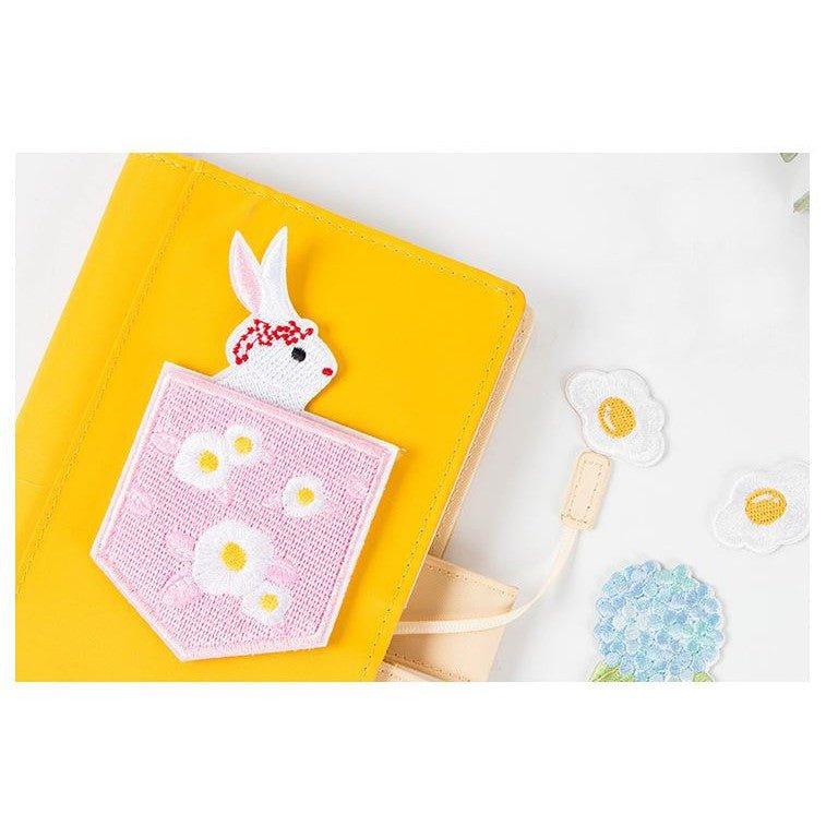 Infeel.me Warm Air Small Animal Life Hand Account Decoration Embroidery Sticker Hand Account Embroidery Sticker Patch Sticker NP-H7TIW-901 - CHL-STORE 