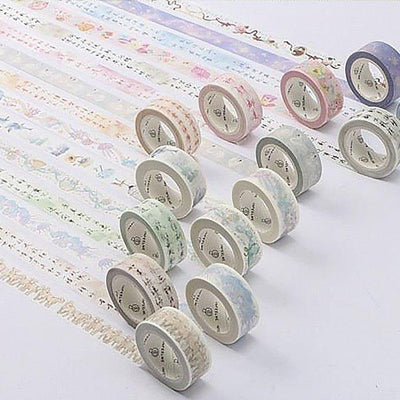Infeelme Fairy Tale Fantasy Story Characters Animals Decorative Hand Book Decorative Tape Paper Tape NP-H7TGI-027 - CHL-STORE 