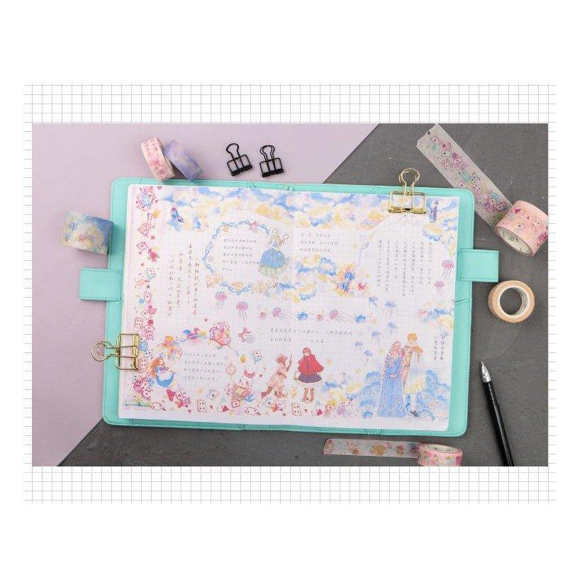 Infeelme Fairy Tale Fantasy Story Characters Animals Decorative Hand Book Decorative Tape Paper Tape NP-H7TGI-027 - CHL-STORE 