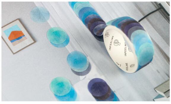 InfeelMe special-shaped single piece fruit hard candy series hand account decorative tape sticker NP-000001 - CHL-STORE 