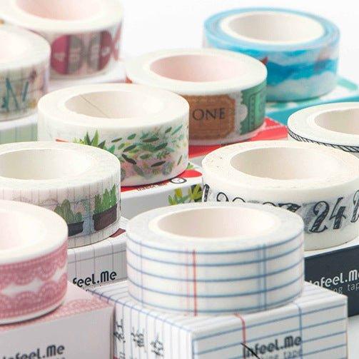 Infeelme Traveler Series Washi Tape 15*7mm NP-000177 - CHL-STORE 