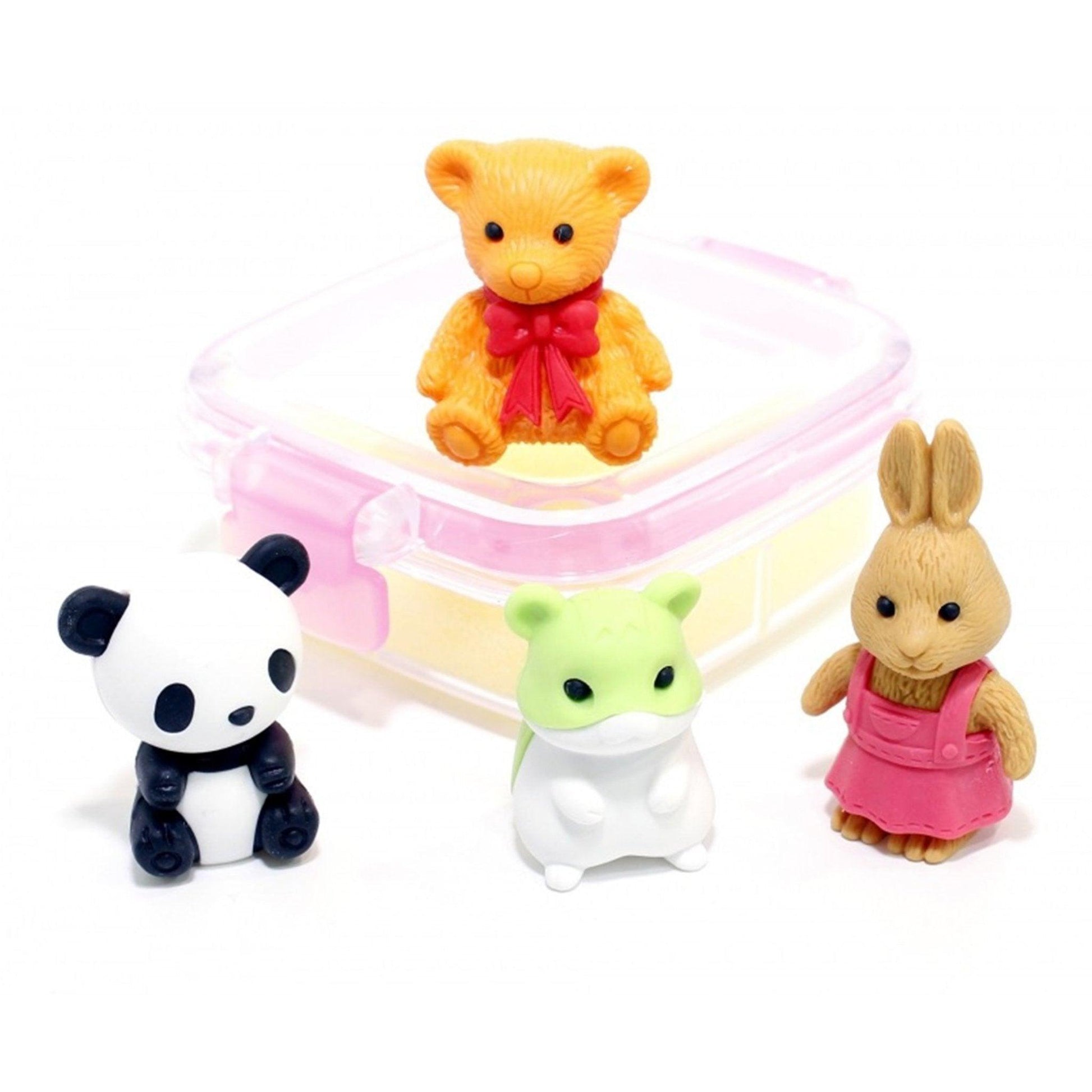 IWAKO Animal Shape Eraser Animal Wipe Animal Eraser Eraser Wipe ER-981073 - CHL-STORE 
