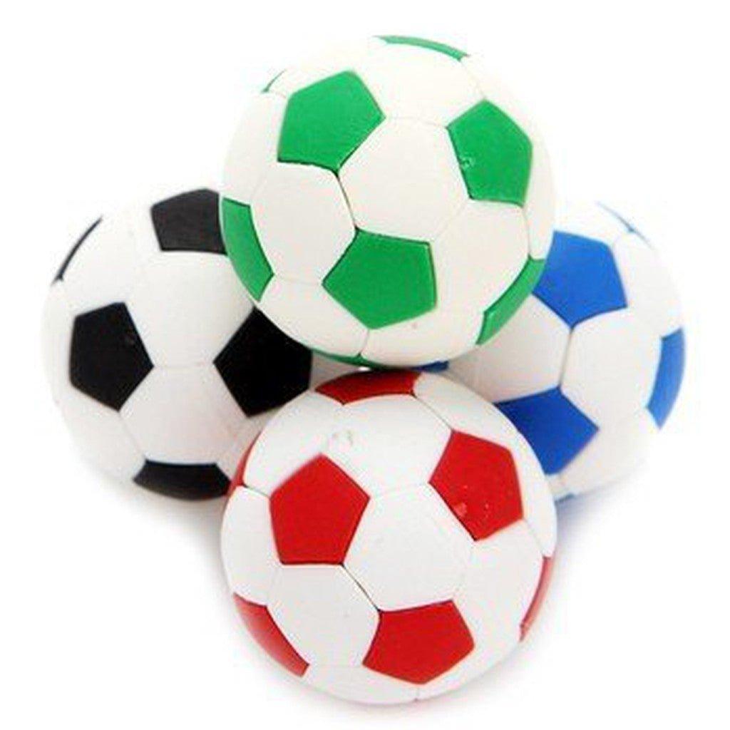 IWAKO ER-961129-A Ball Football Realistic Colorful Modeling Eraser Wipe Random Shipment - CHL-STORE 